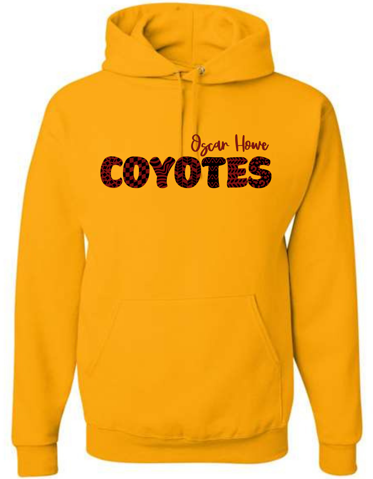Coyote Patchwork Sweatshirt