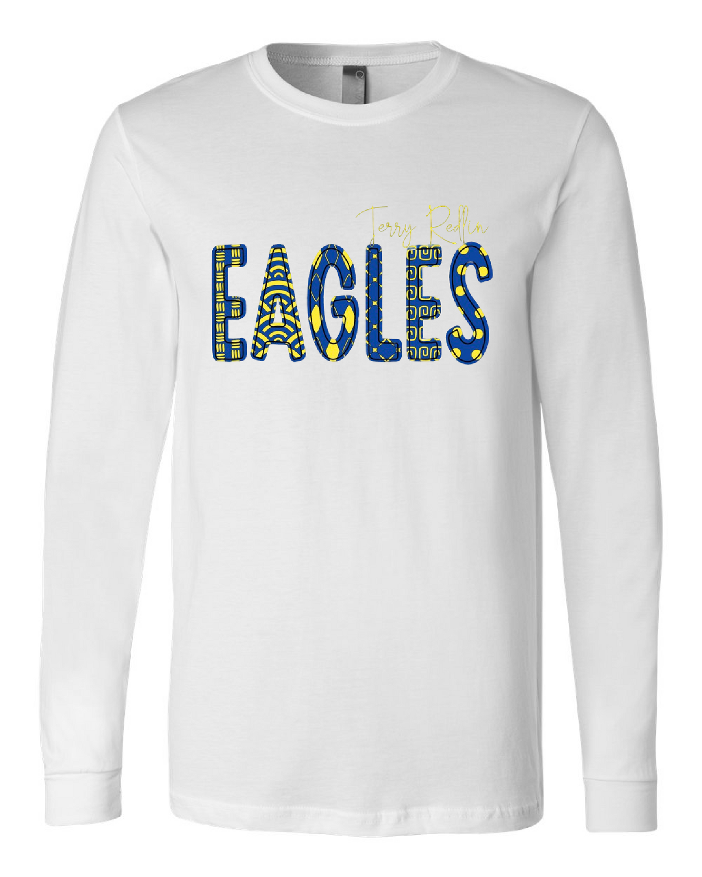 Eagles Patchwork Design Long Sleeve