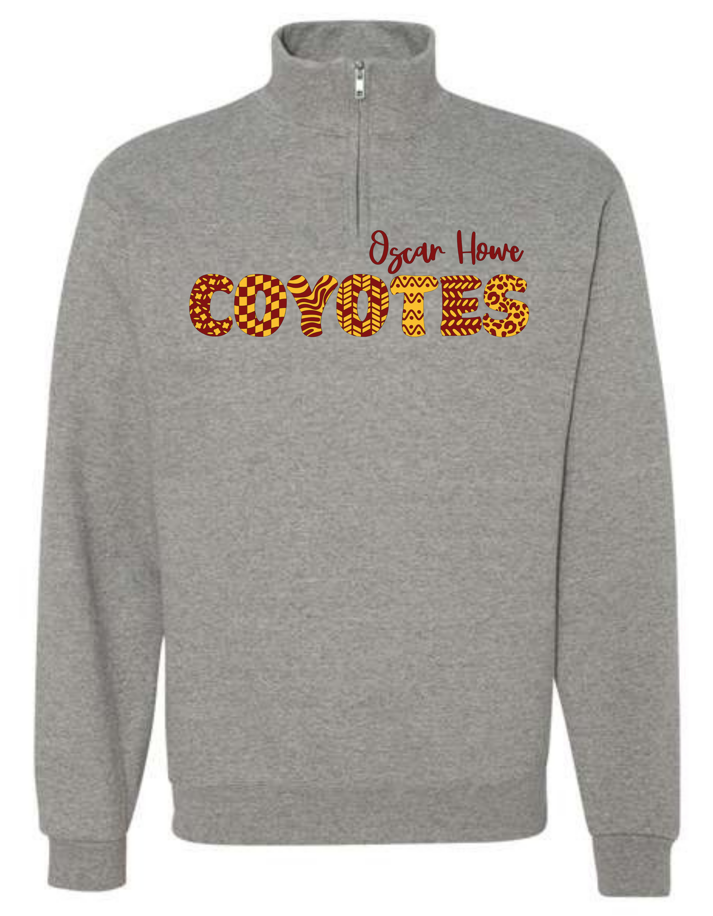 Coyote 1/4 Zip Sweatshirt
