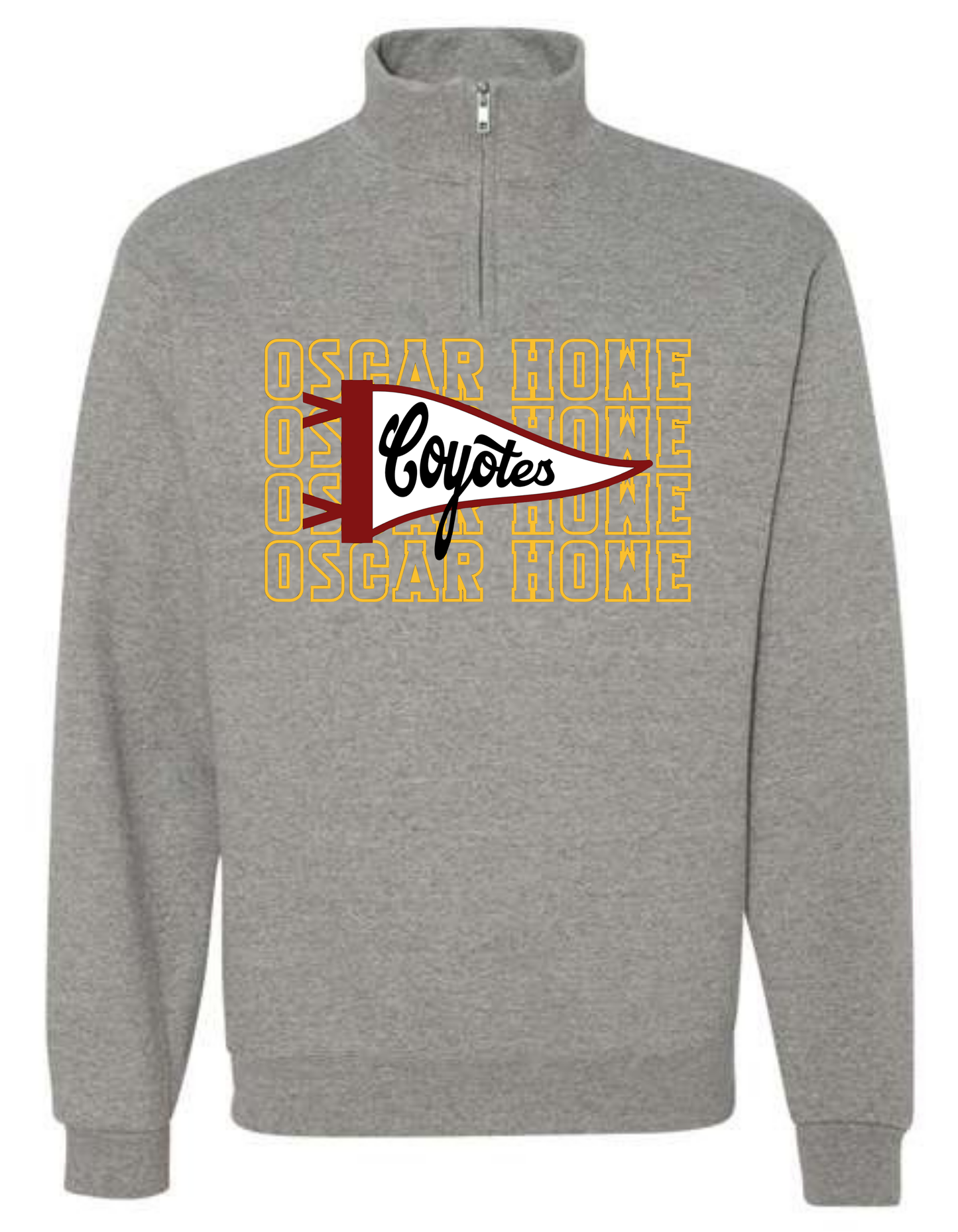 Coyote 1/4 Zip Sweatshirt
