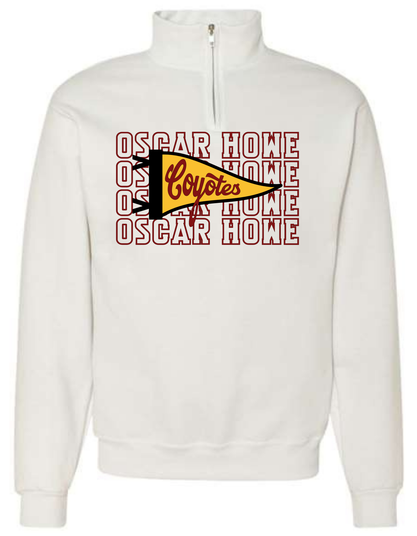 Coyote 1/4 Zip Sweatshirt