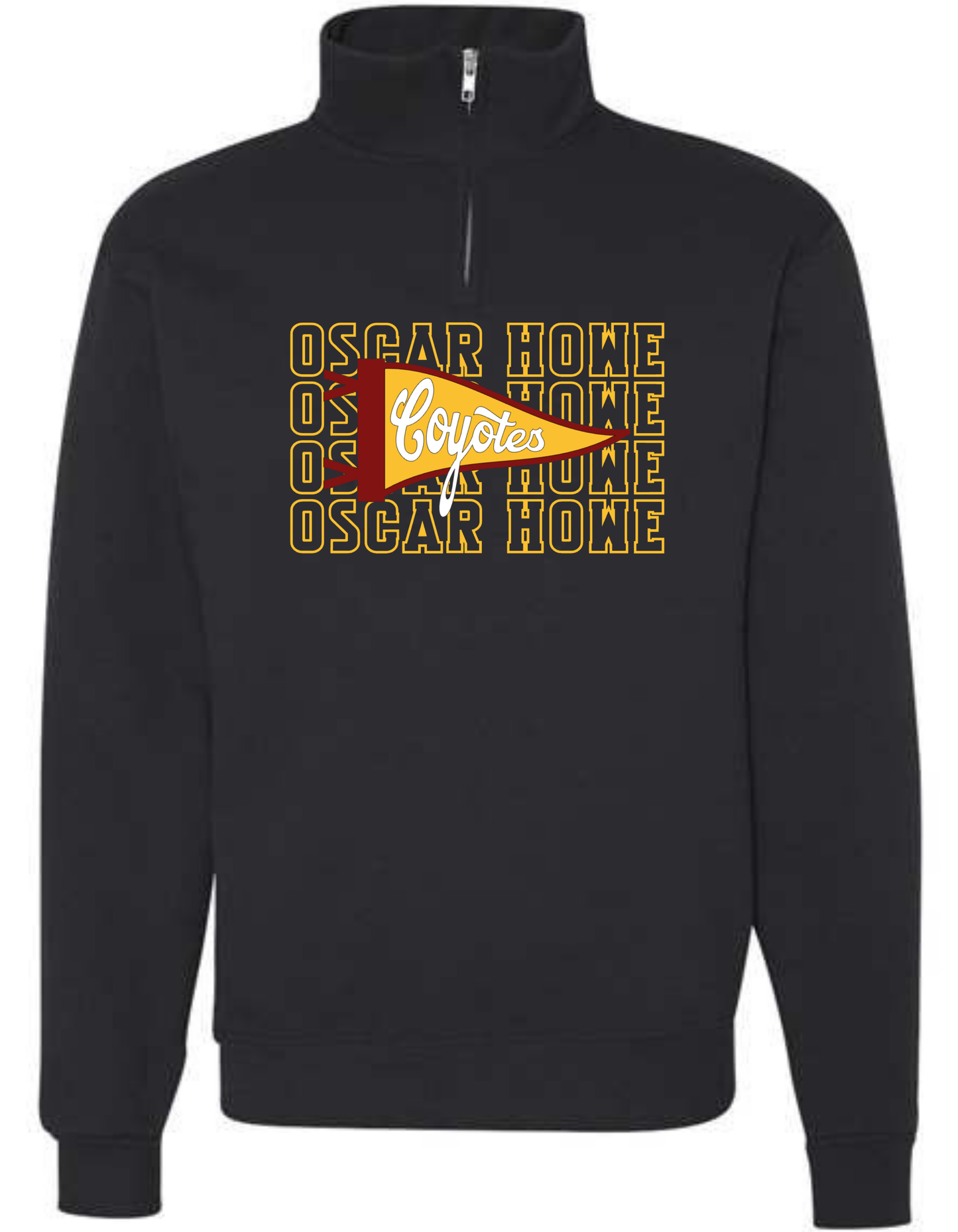 Coyote 1/4 Zip Sweatshirt