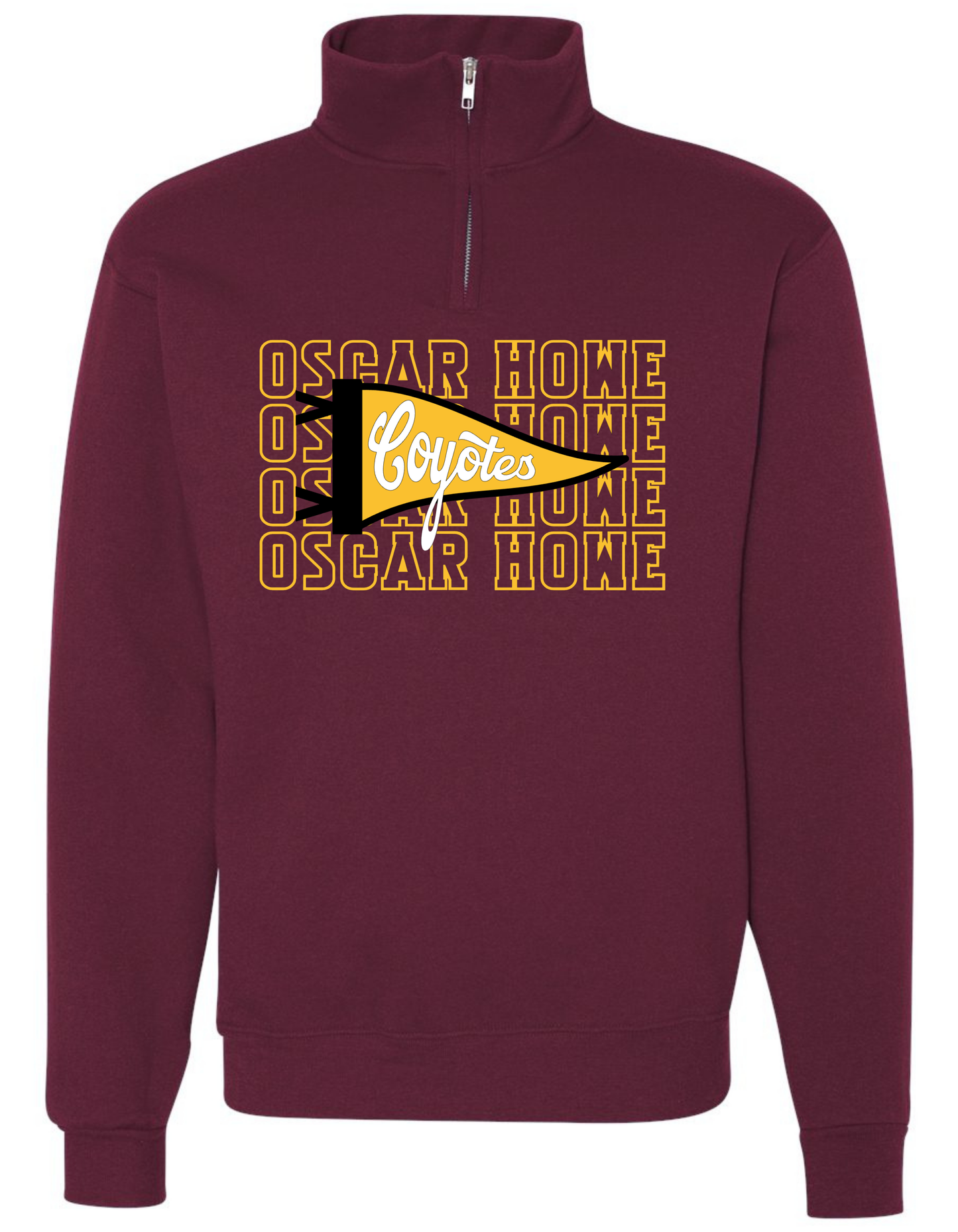 Coyote 1/4 Zip Sweatshirt