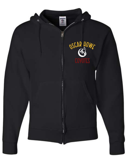 Coyote Full Zip Sweatshirt