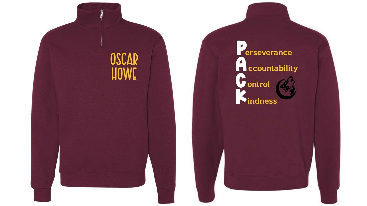 Coyote 1/4 Zip Sweatshirt