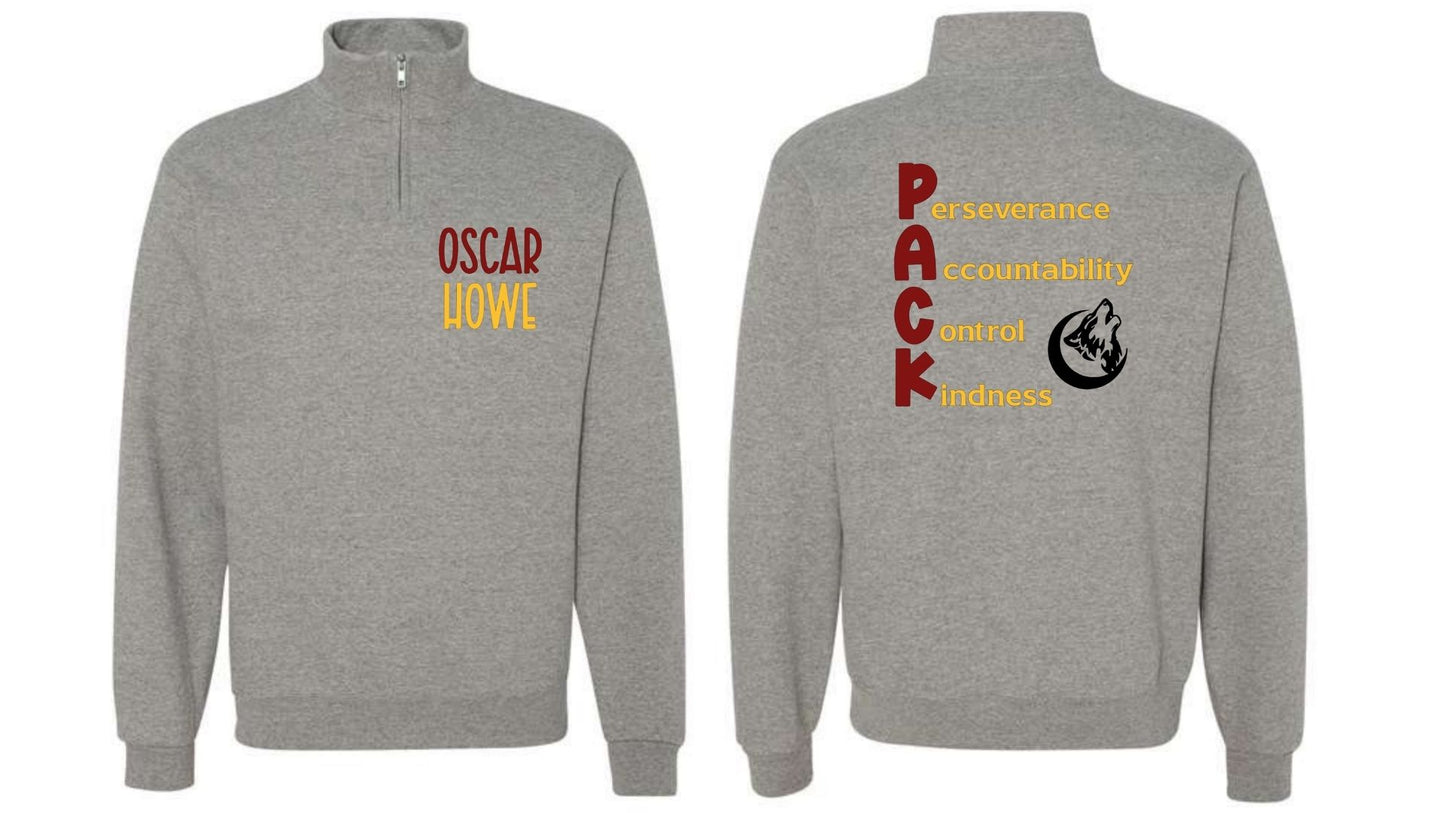 Coyote 1/4 Zip Sweatshirt