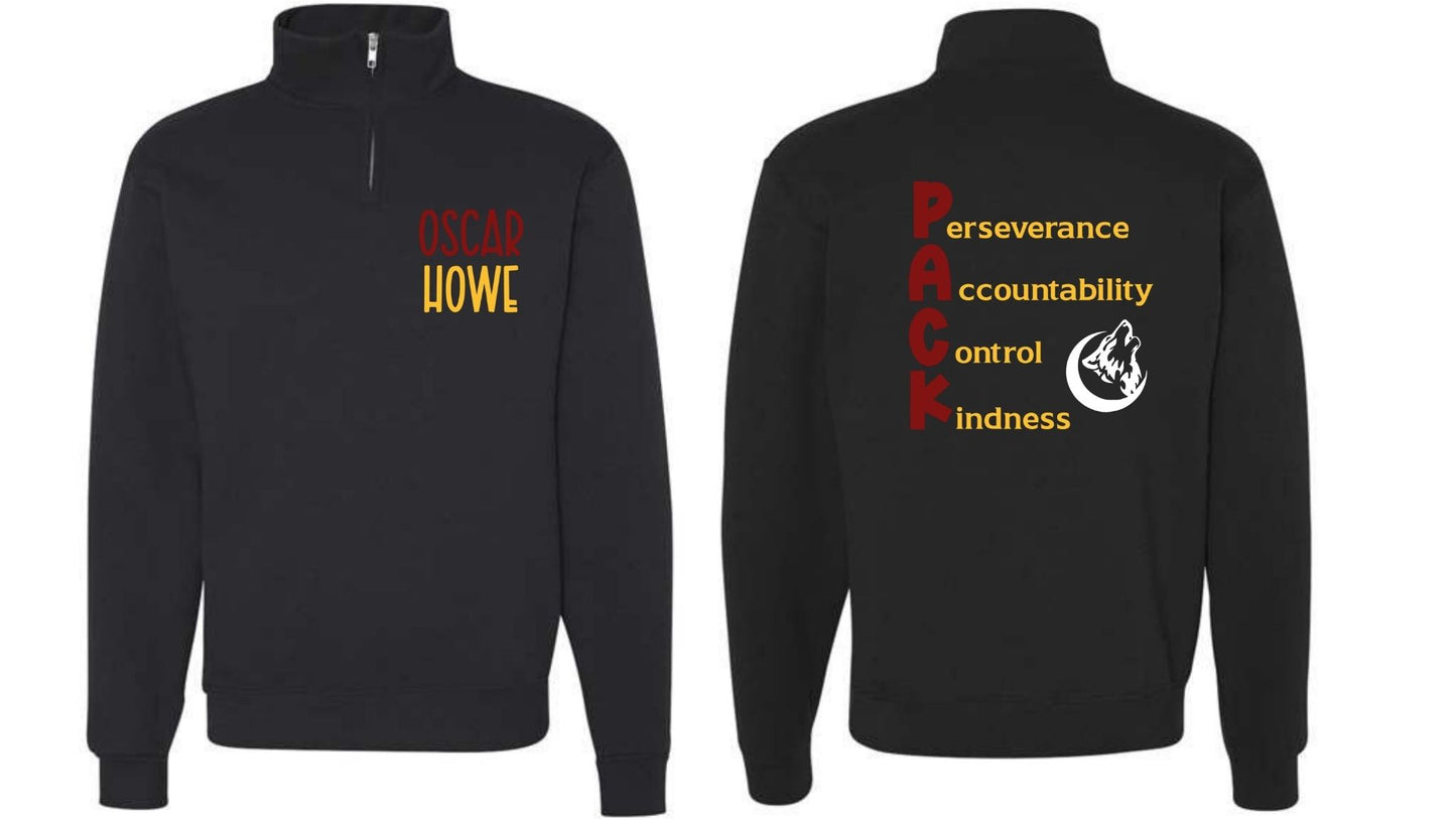 Coyote 1/4 Zip Sweatshirt