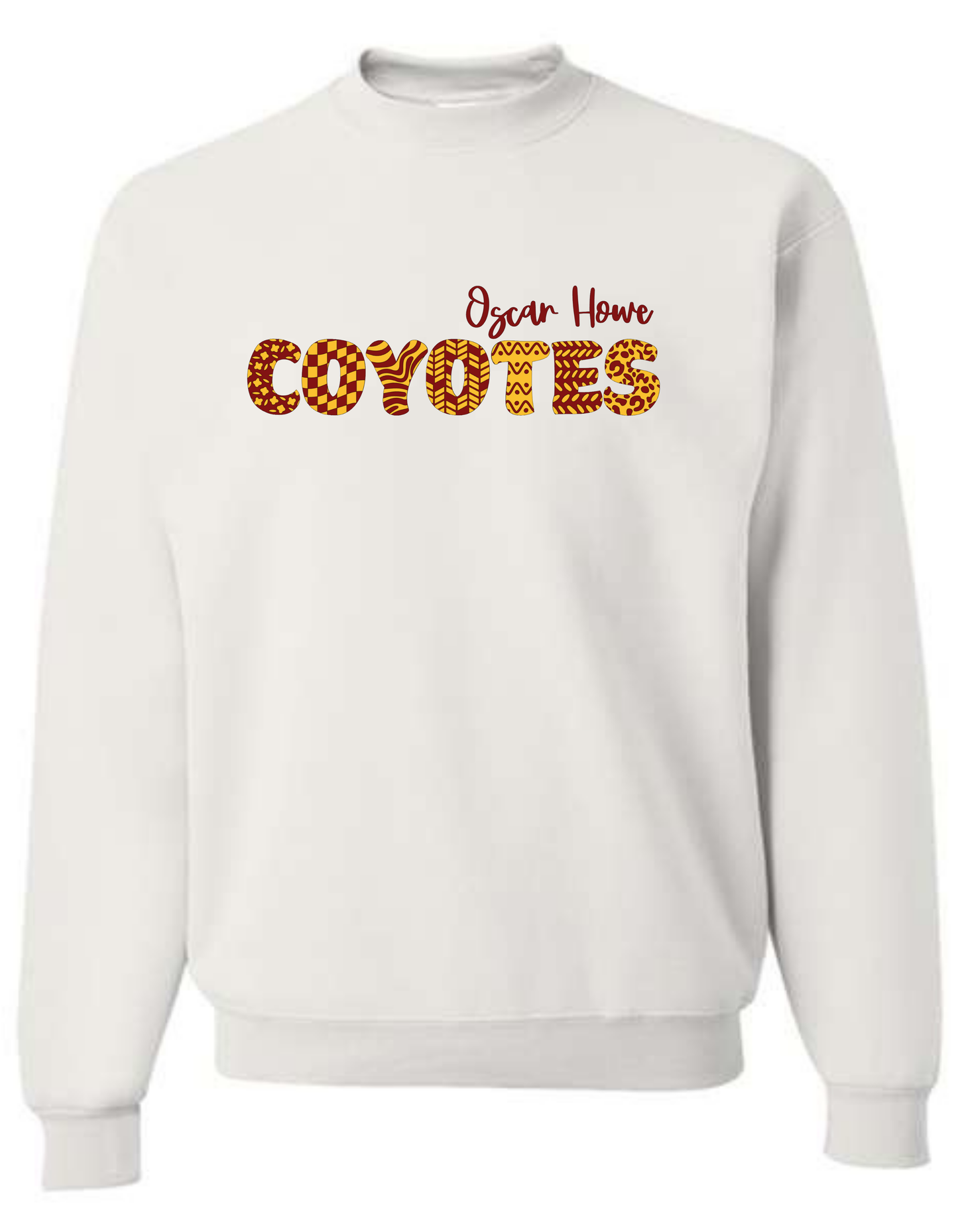 Coyote Patchwork Sweatshirt