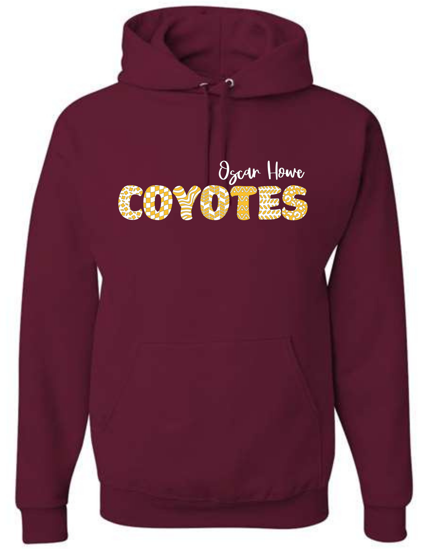 Coyote Patchwork Sweatshirt