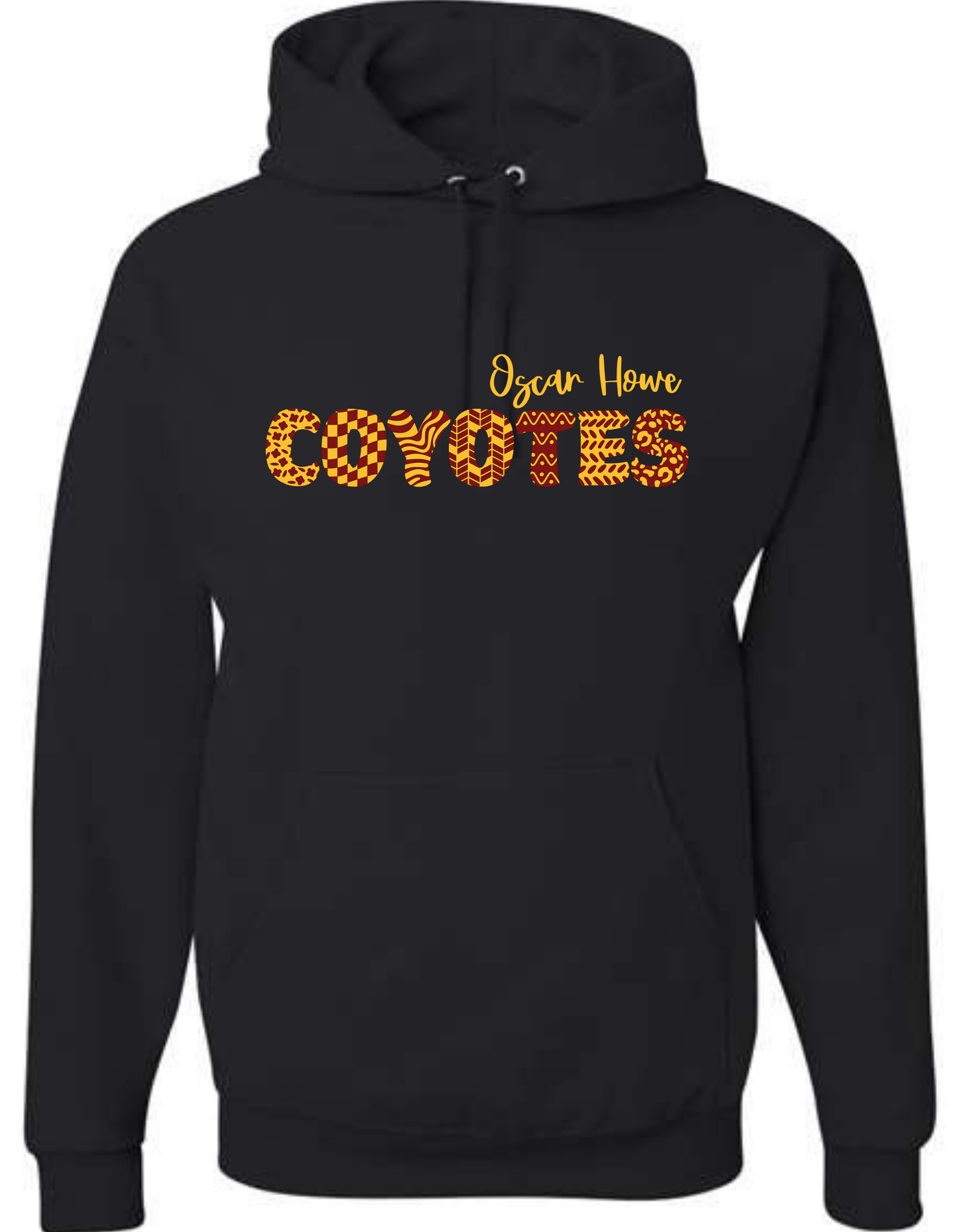 Coyote Patchwork Sweatshirt
