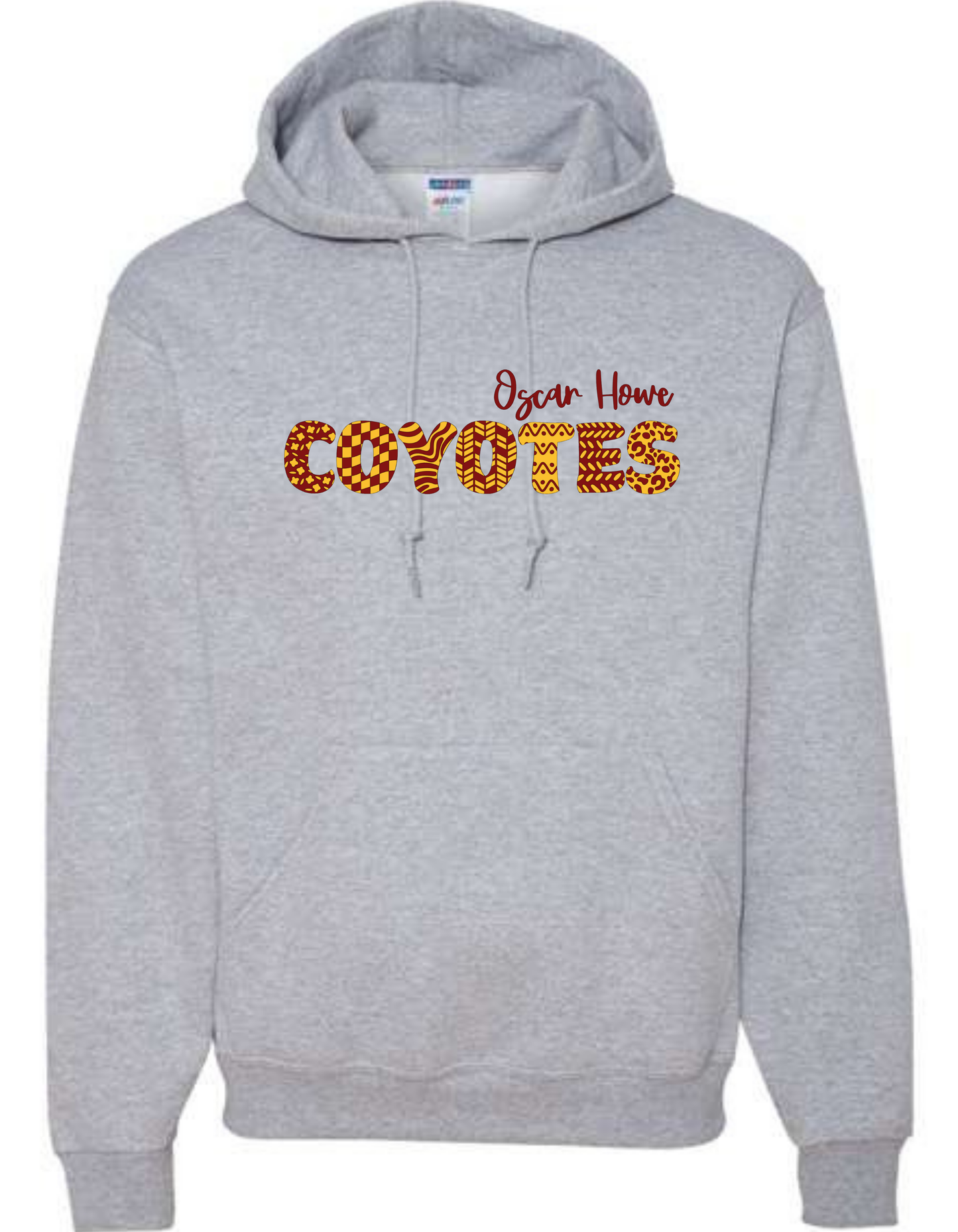 Coyote Patchwork Sweatshirt
