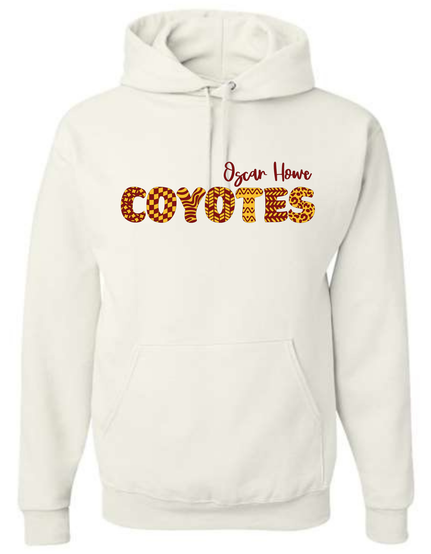 Coyote Patchwork Sweatshirt