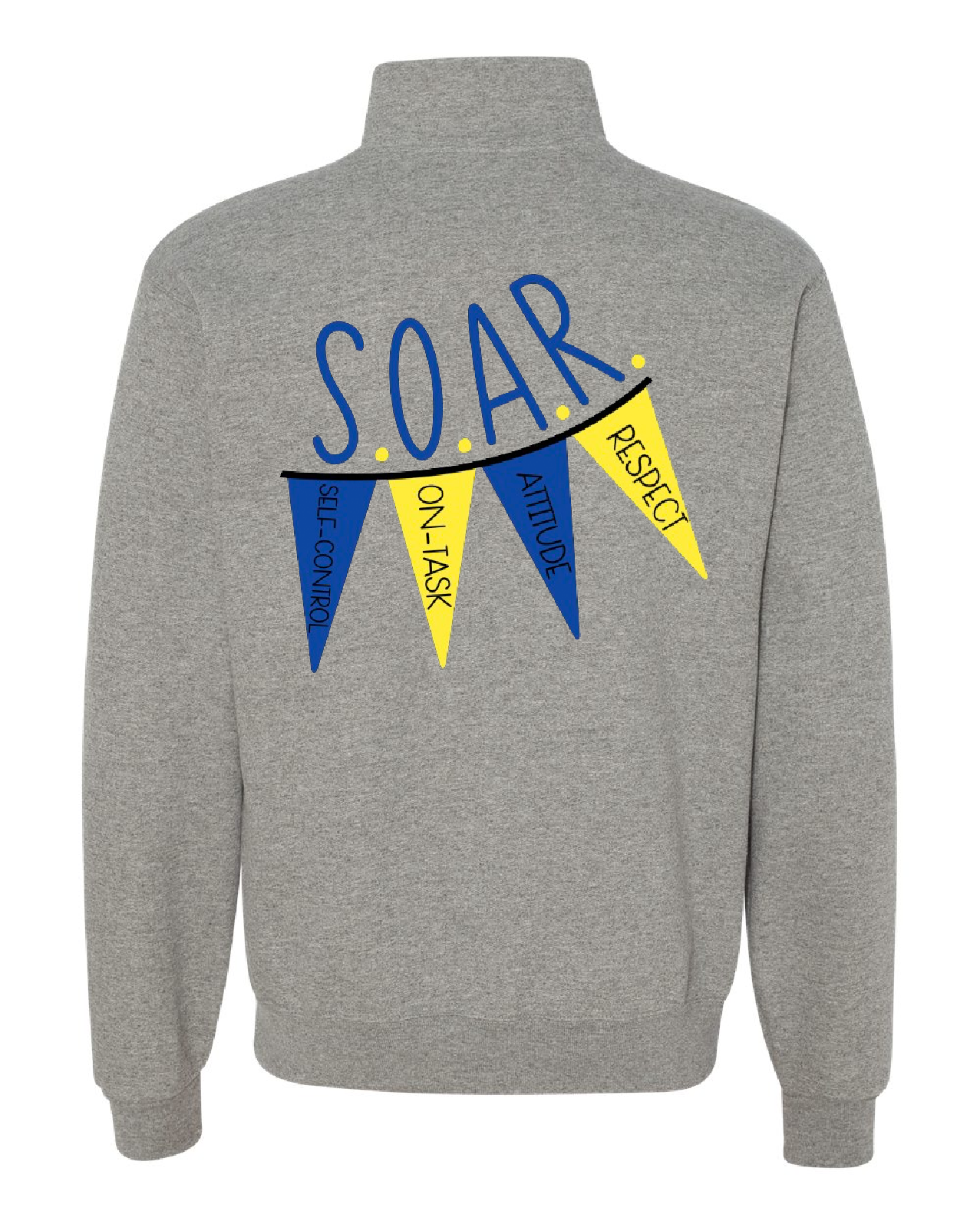 SOAR 1/4 Zip GREY