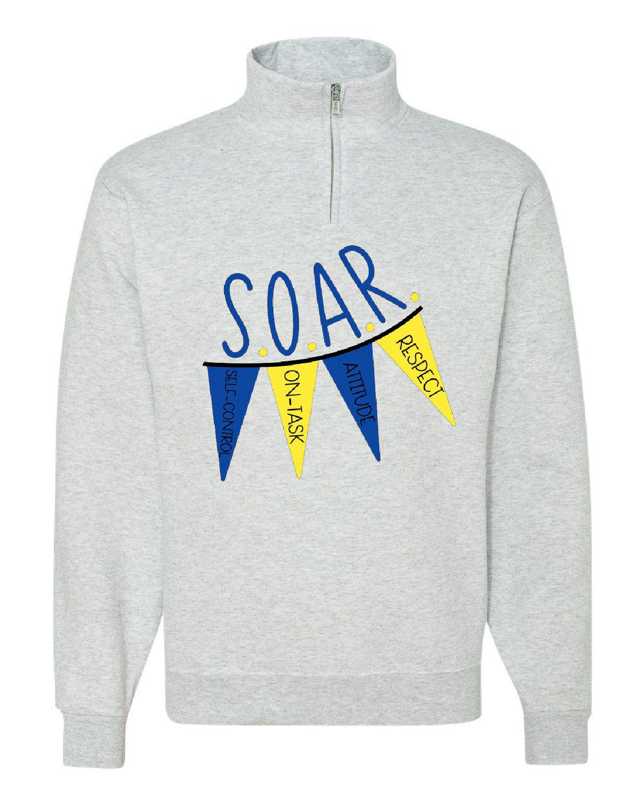 SOAR 1/4 Zip GREY