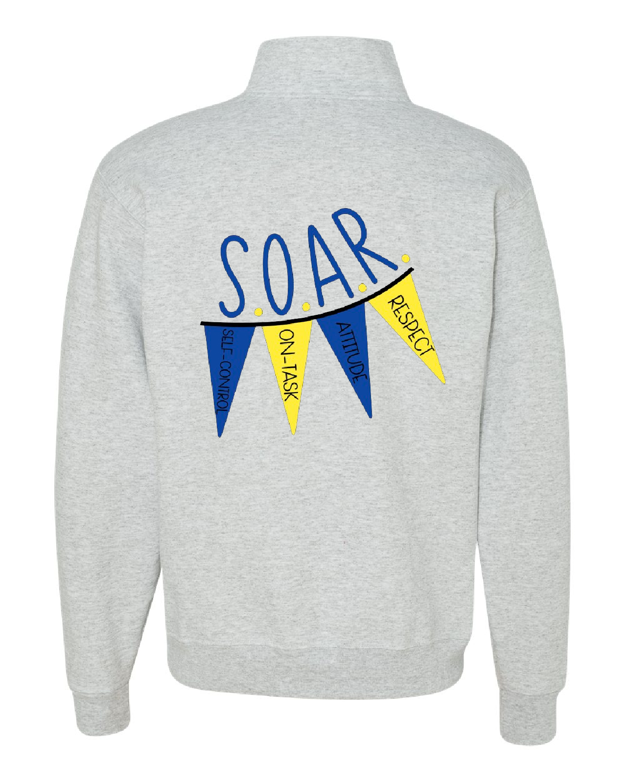 SOAR 1/4 Zip GREY