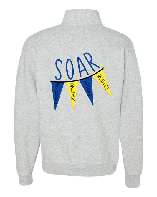 SOAR 1/4 Zip GREY