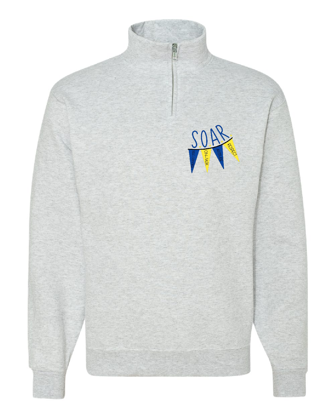 SOAR 1/4 Zip GREY