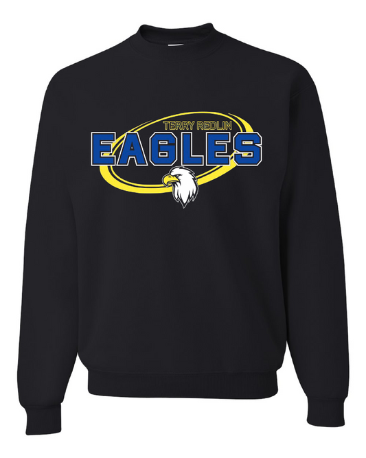 Eagles Swoosh Crewneck