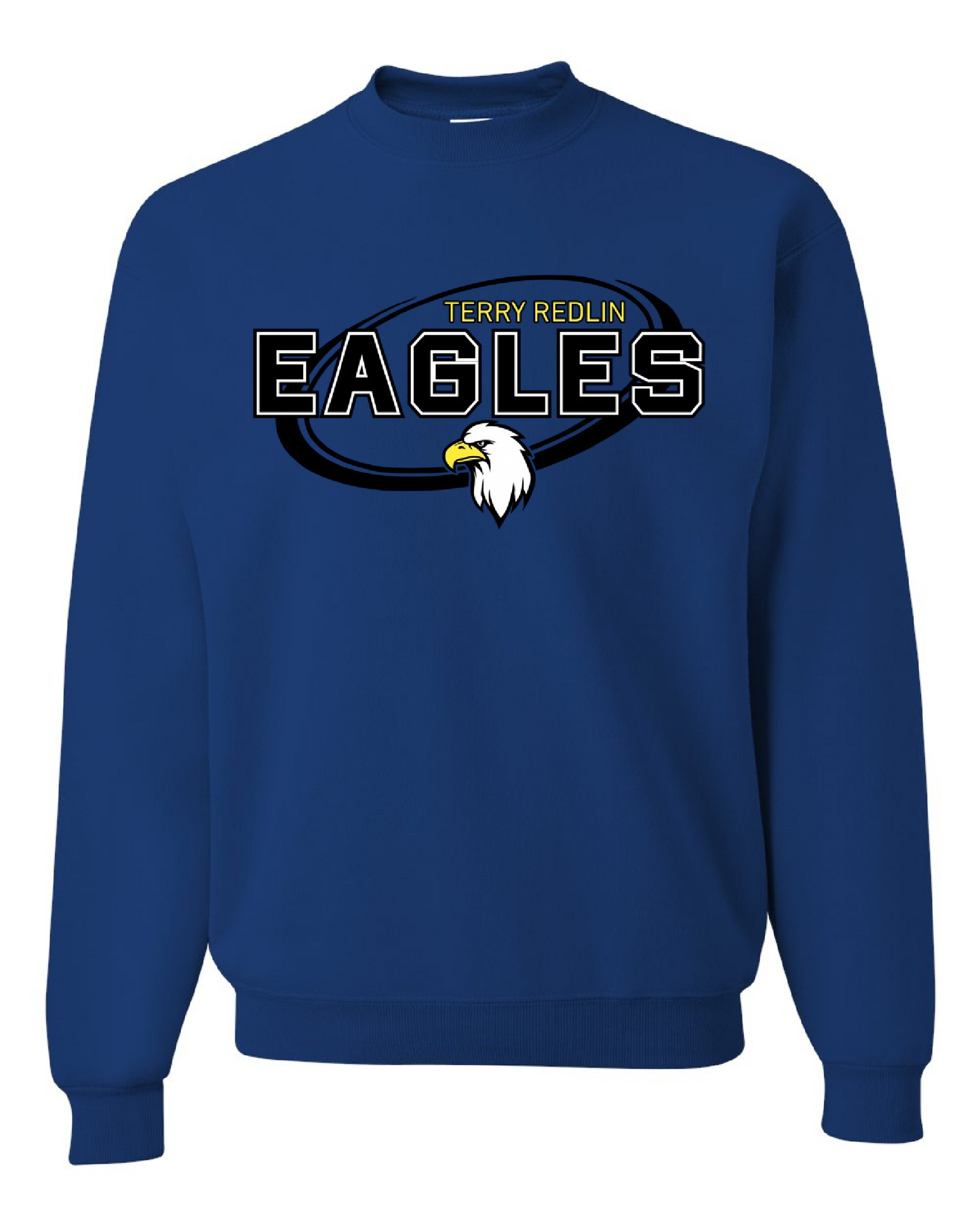 Eagles Swoosh Crewneck