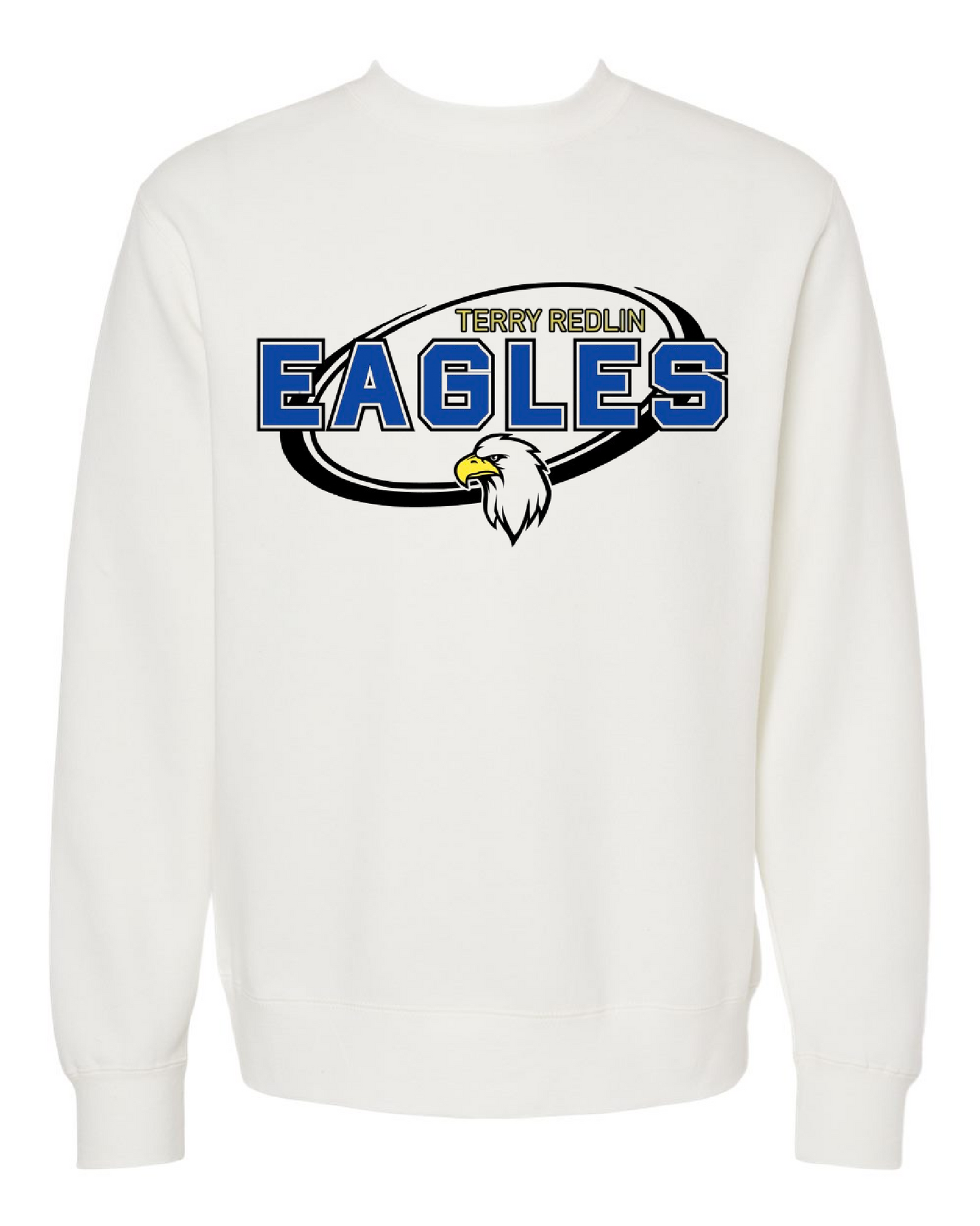 Eagles Swoosh Crewneck