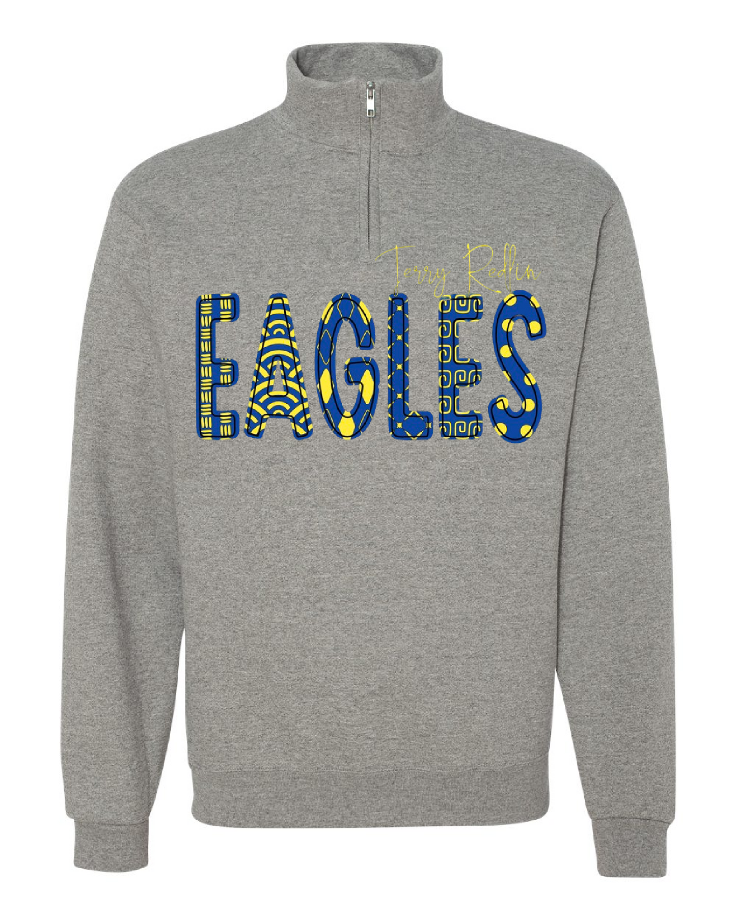 Eagles Patchwork 1/4 zip