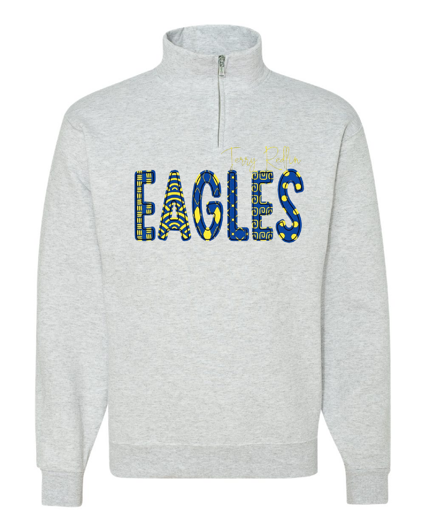 Eagles Patchwork 1/4 zip