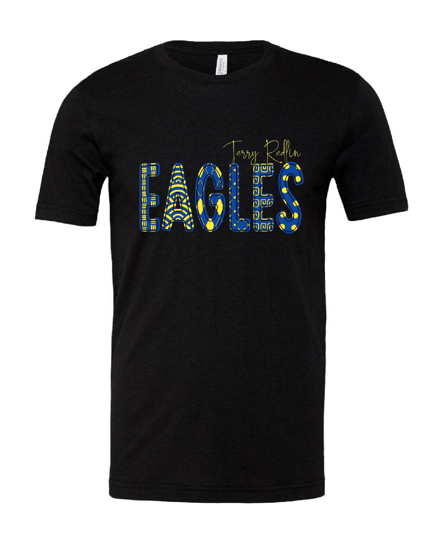 Eagles Patchwork Design Short Sleeve