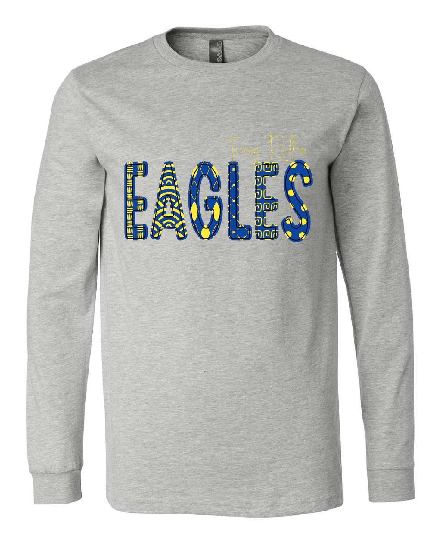 Eagles Patchwork Design Long Sleeve