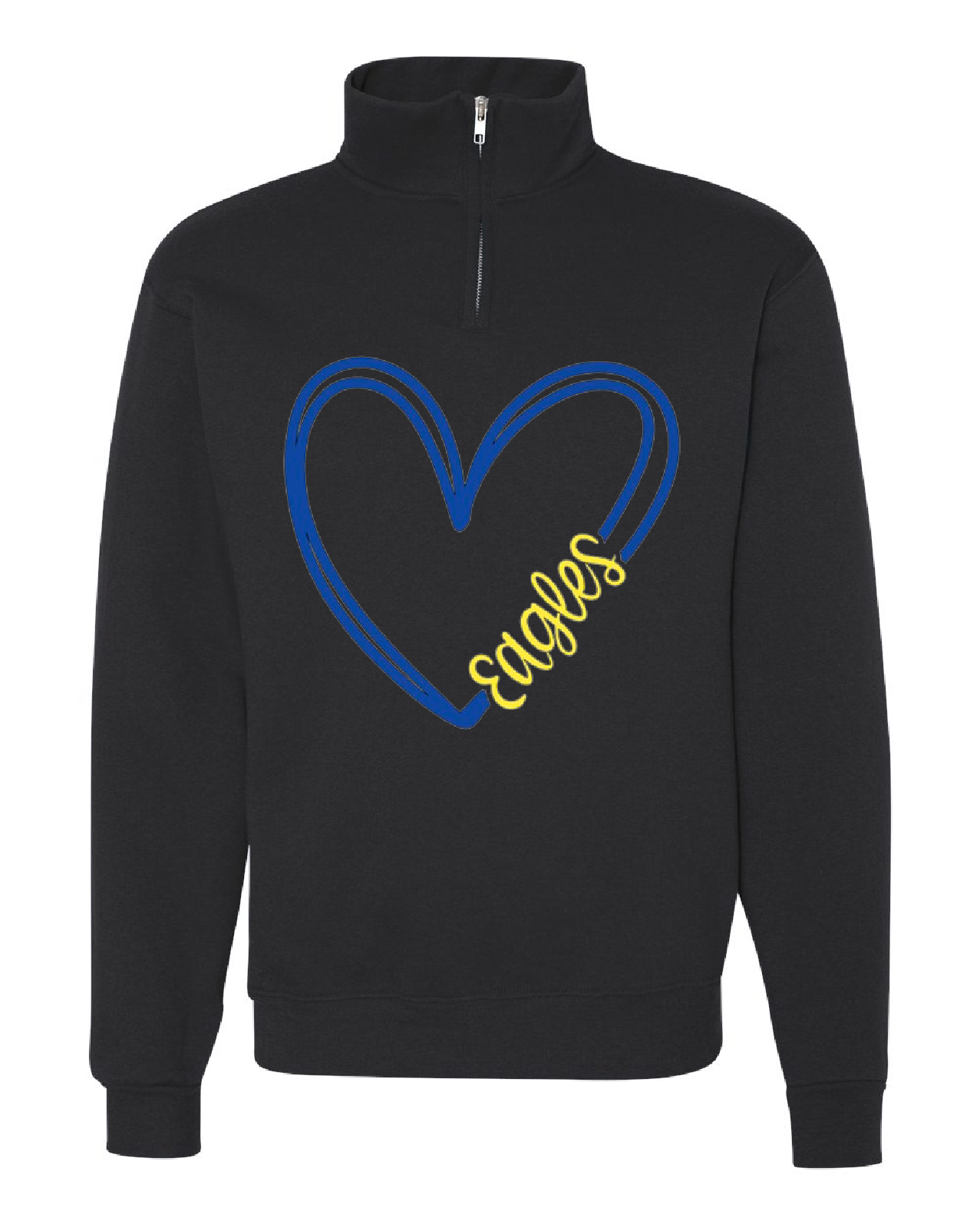 Eagles Heart 1/4 Zip