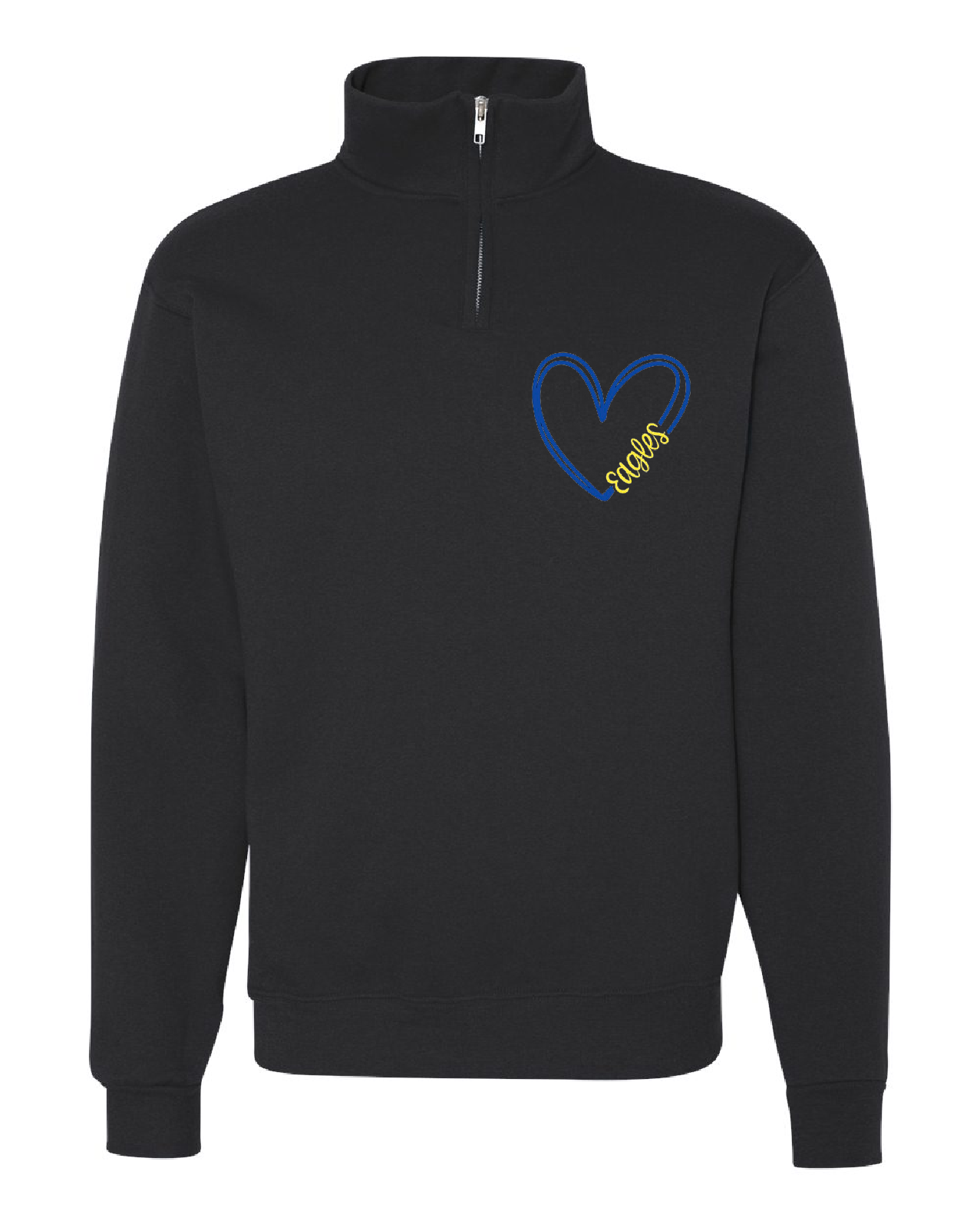 Eagles Heart 1/4 Zip