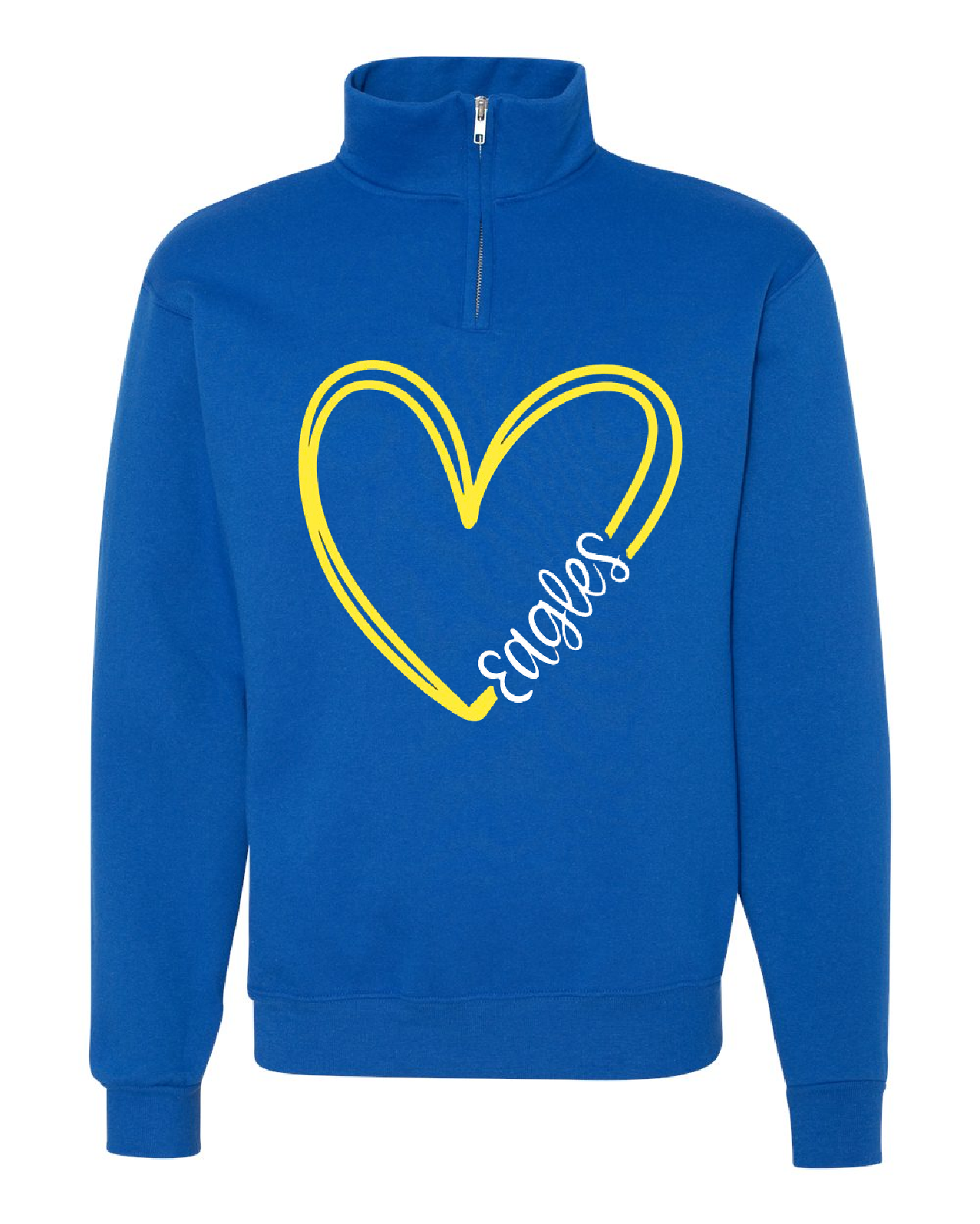 Eagles Heart 1/4 Zip