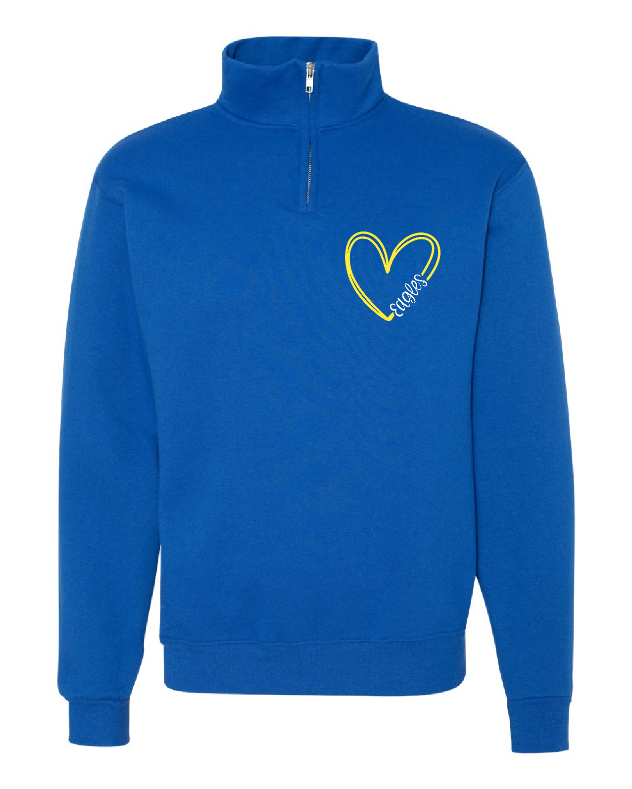 Eagles Heart 1/4 Zip