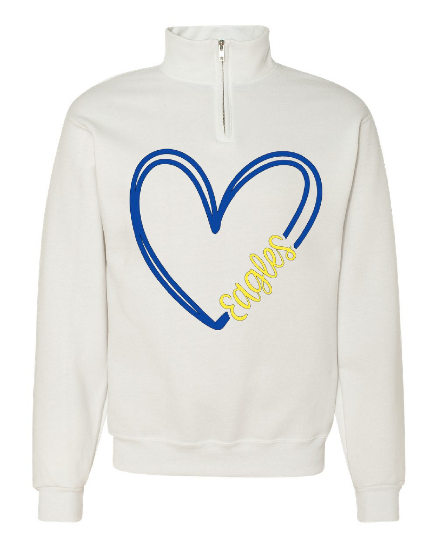 Eagles Heart 1/4 Zip