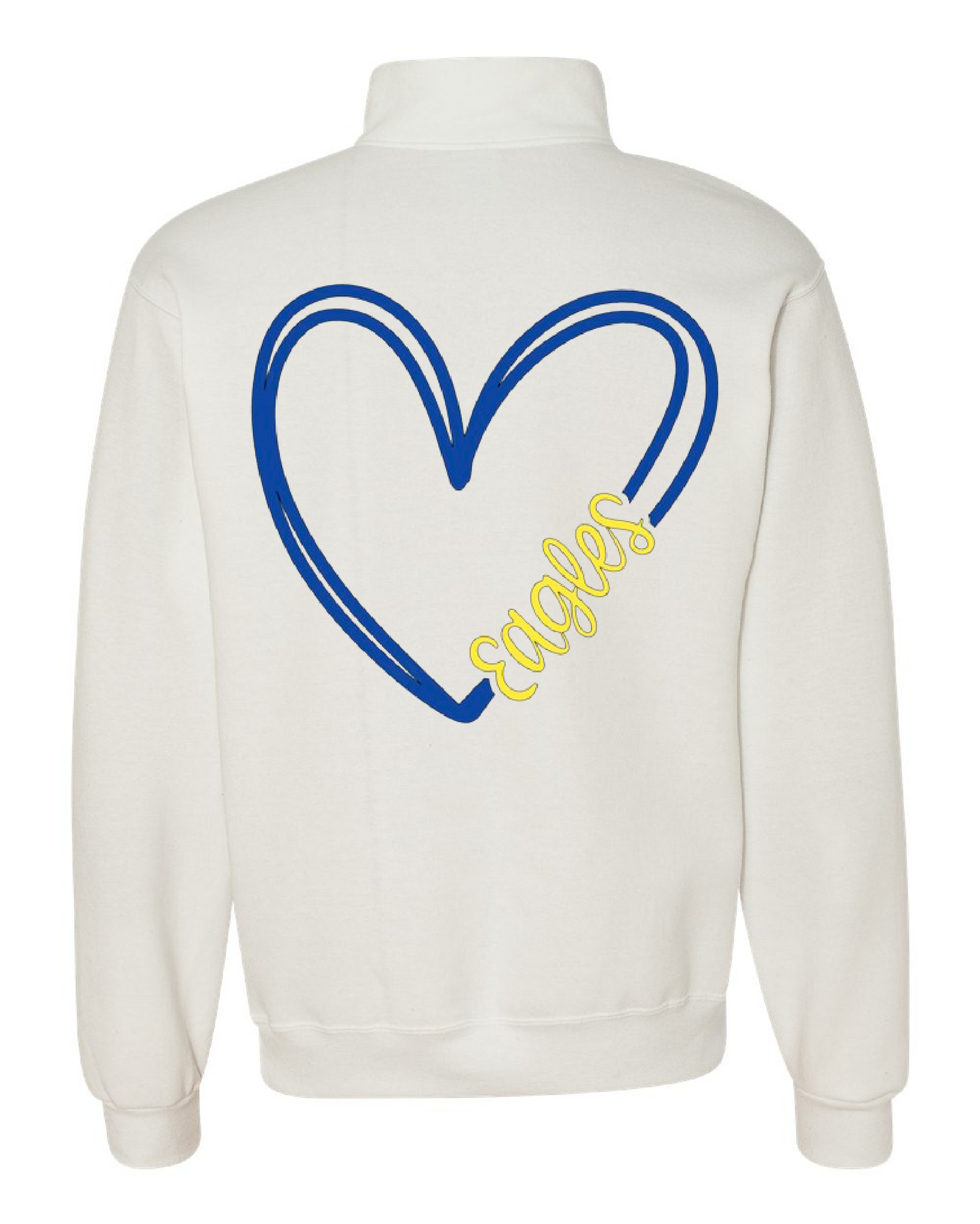 Eagles Heart 1/4 Zip