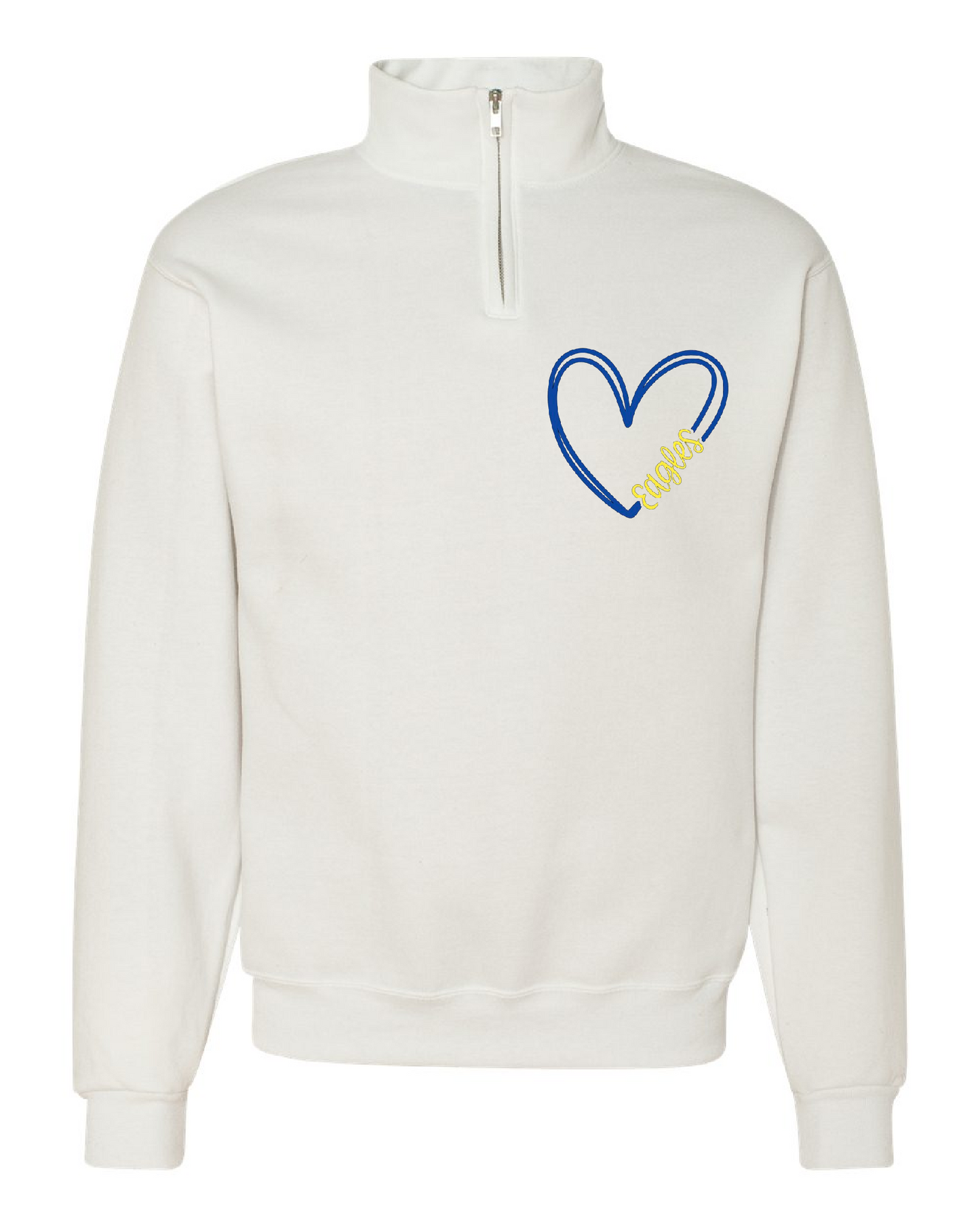 Eagles Heart 1/4 Zip