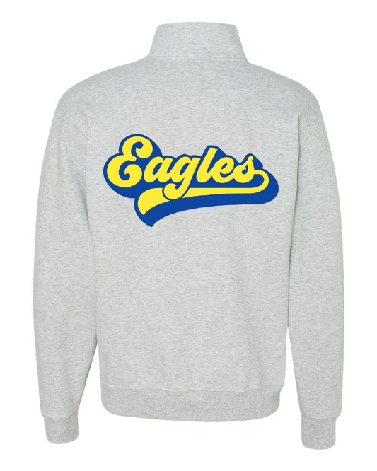 Eagles Sport 1/4 Zip GREY