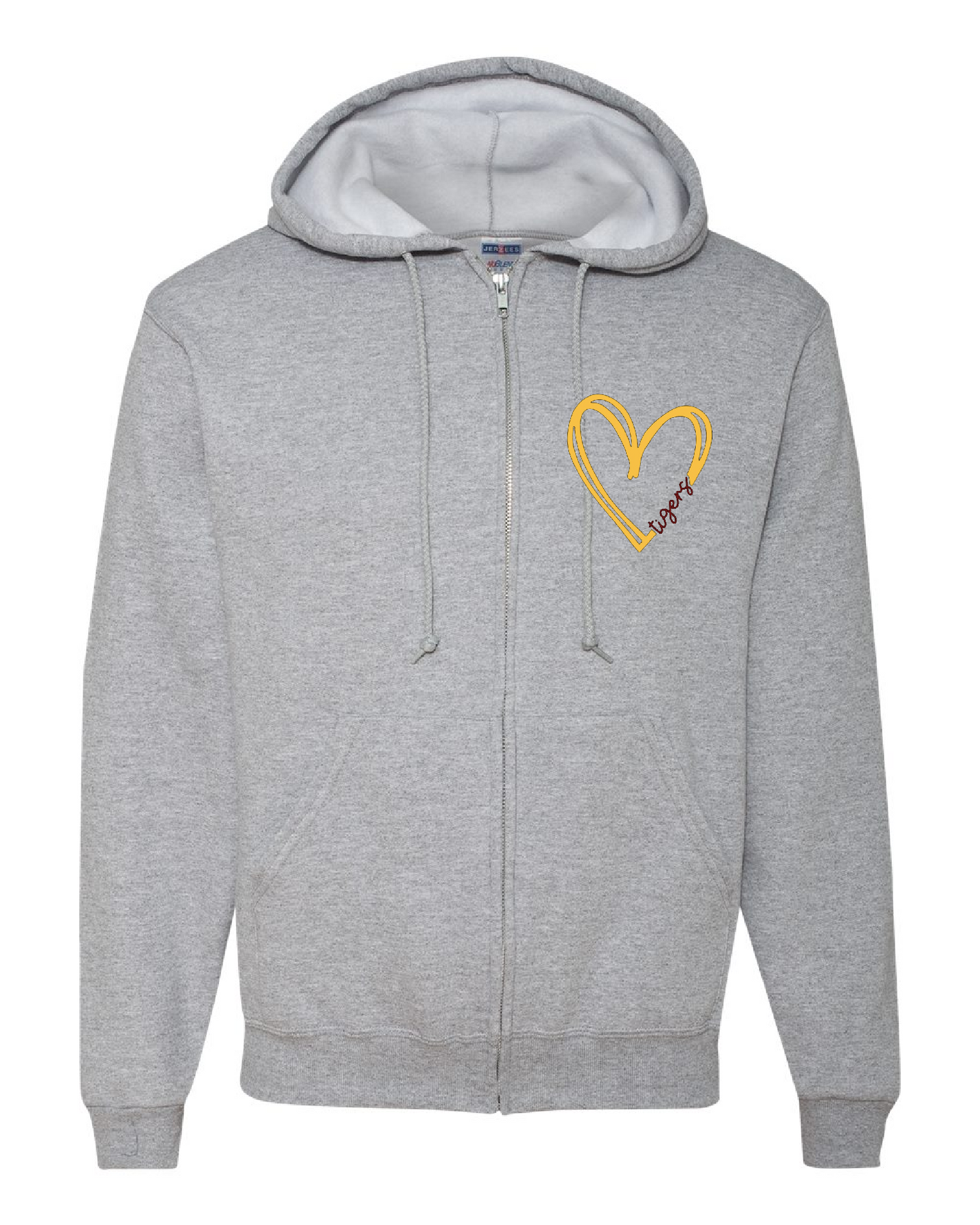 Tigers Heart Full Zip